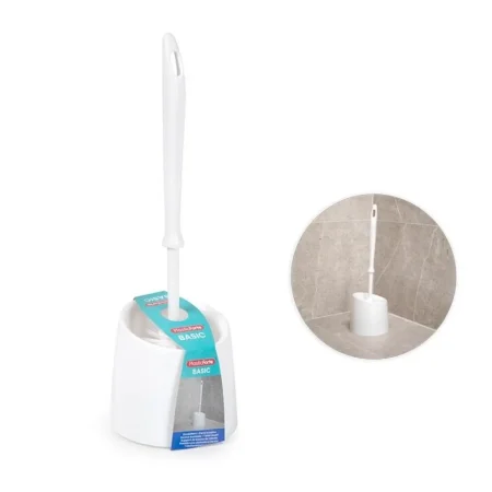 PlastForte Klósettbursti í bolla basic hvítur