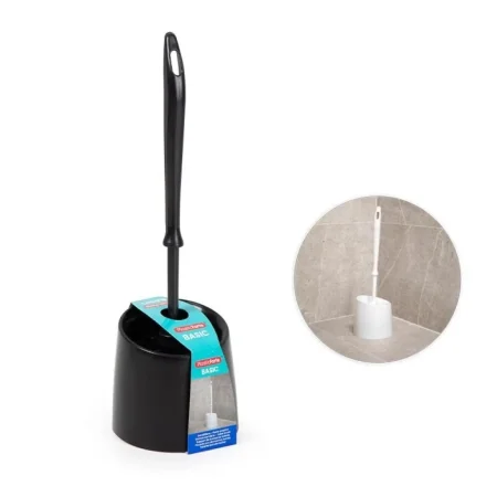 Plastforte Klósettbursti í bolla basic svartur