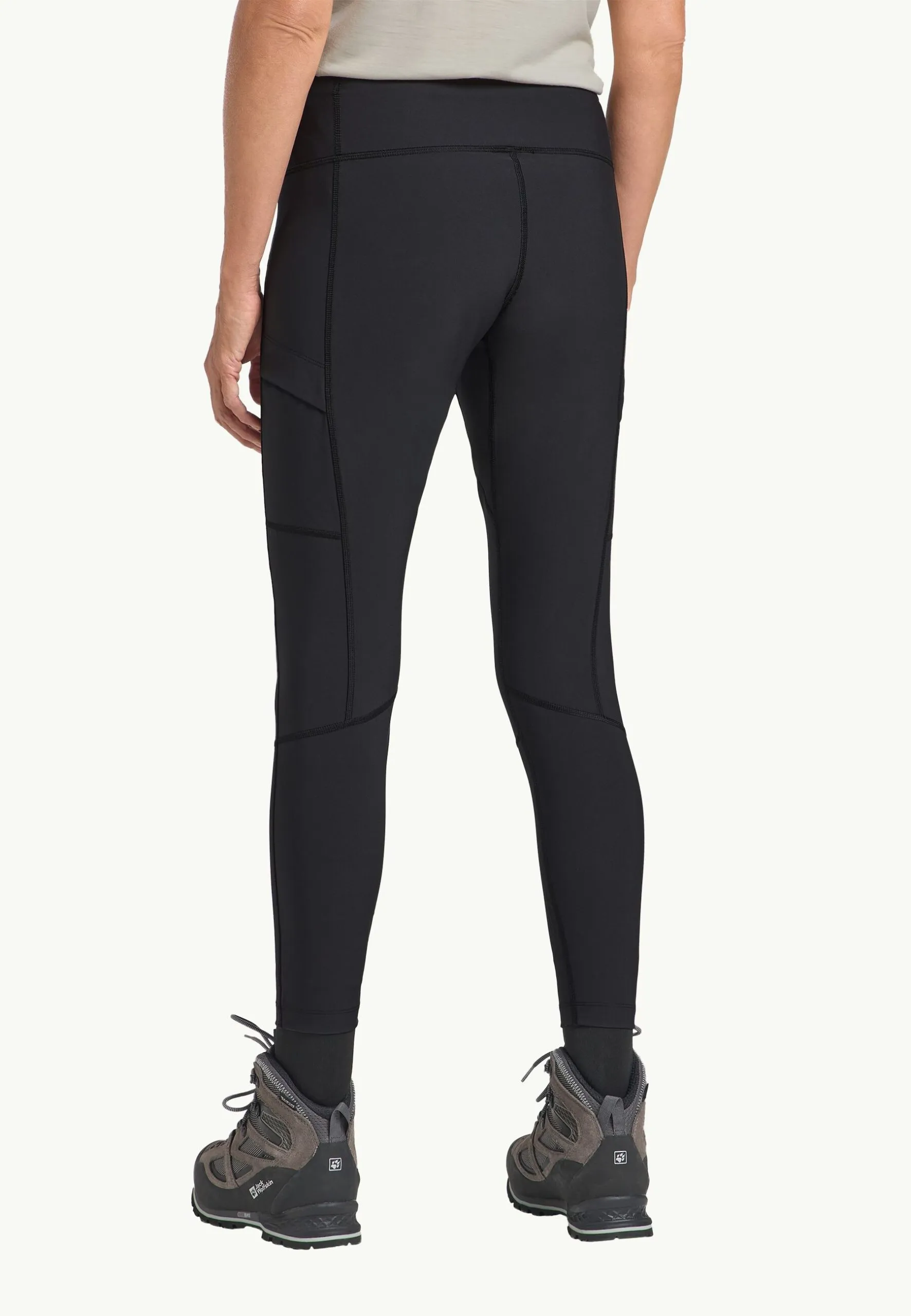 Jack Wolfskin Kammweg Dömu Leggings black - Image 2