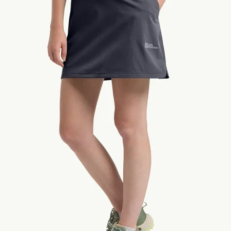 Jack Wolfskin Hiking Alpine Skort Dömupils Graphite
