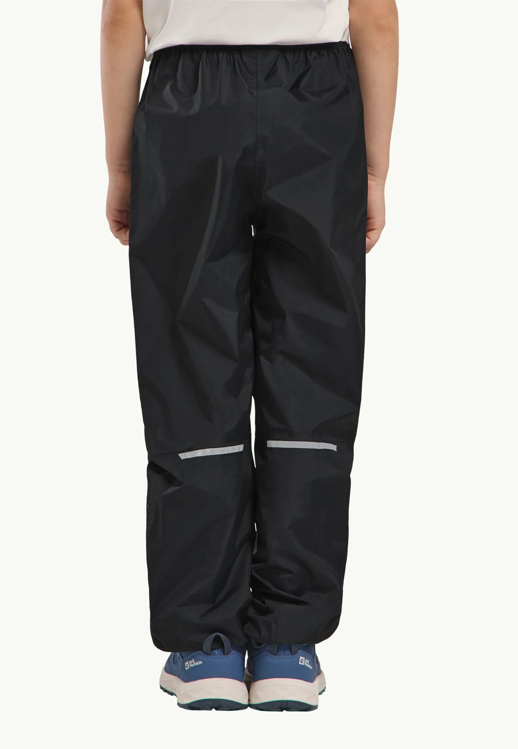 Jack Wolfskin Rainy Days Barna Regnbuxur Black - Image 2