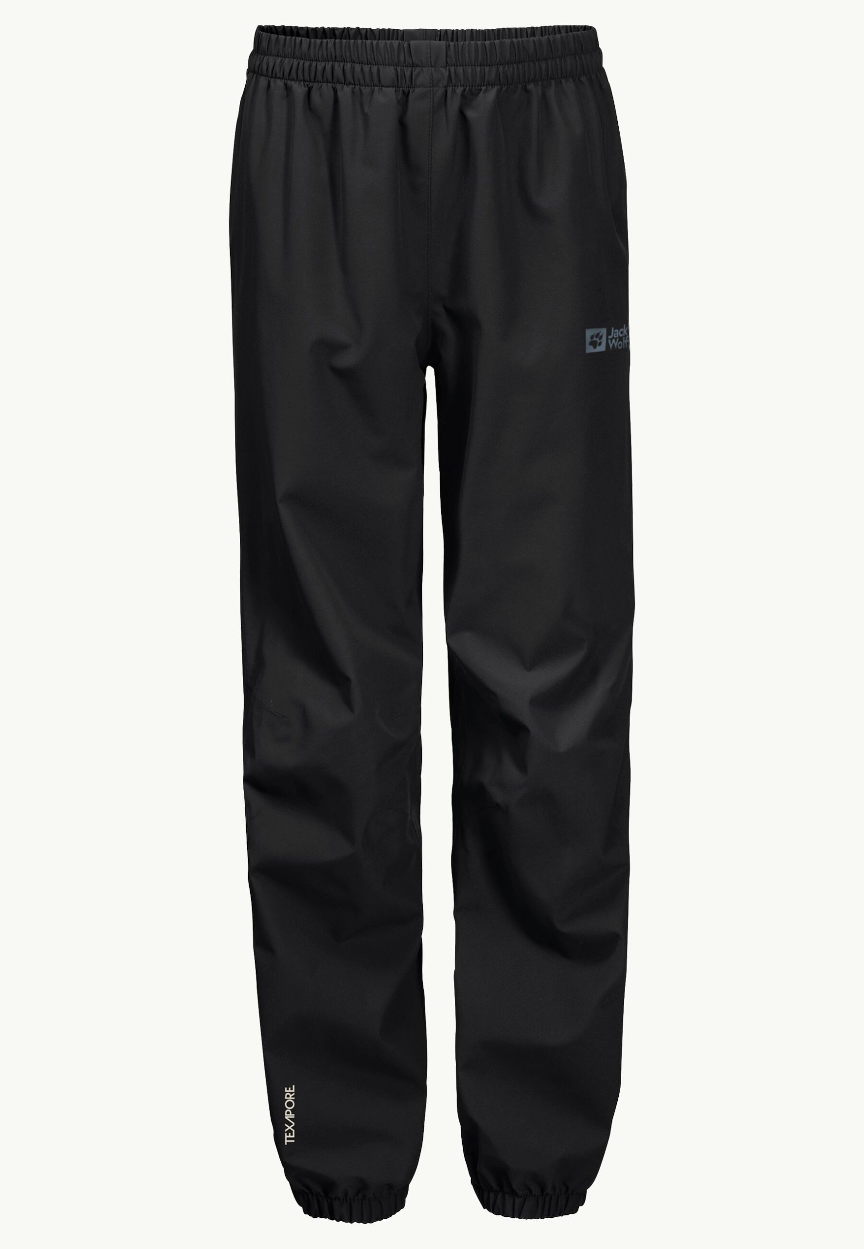 Jack Wolfskin Rainy Days Barna Regnbuxur Black - Image 8