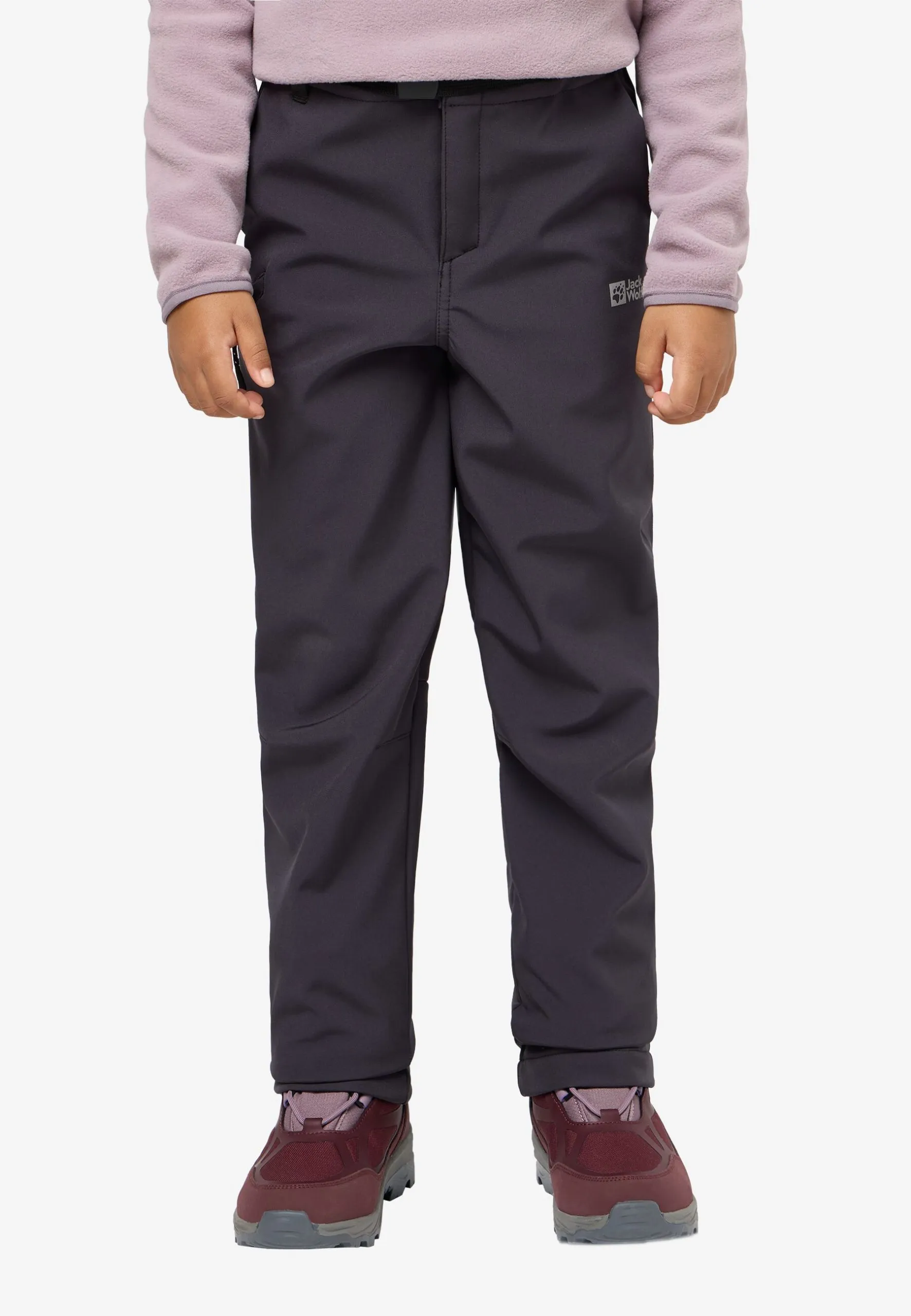 Jack Wolfskin Barna Softshell Buxur Actamix Phantom