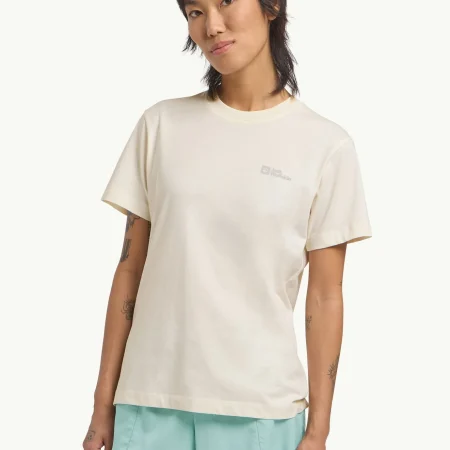 Jack Wolfskin Essential Dömubolur Cotton White