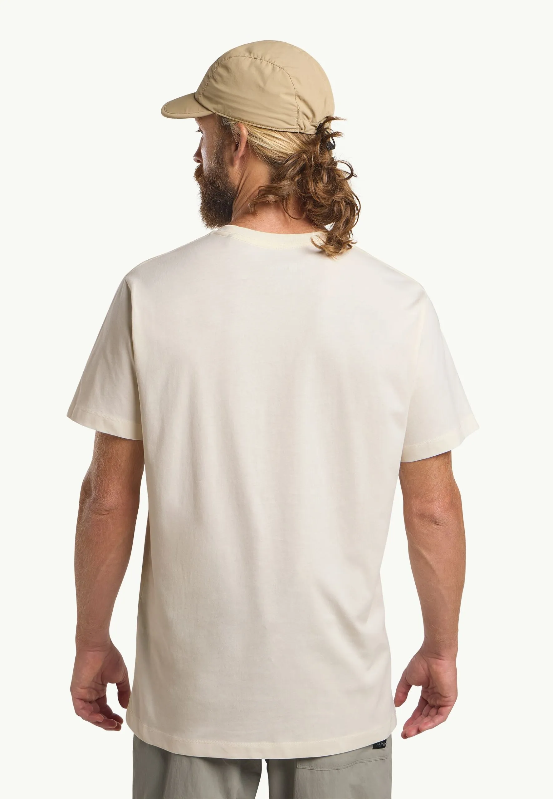 Jack Wolfskin Essential Herrabolur Cotton White - Image 2