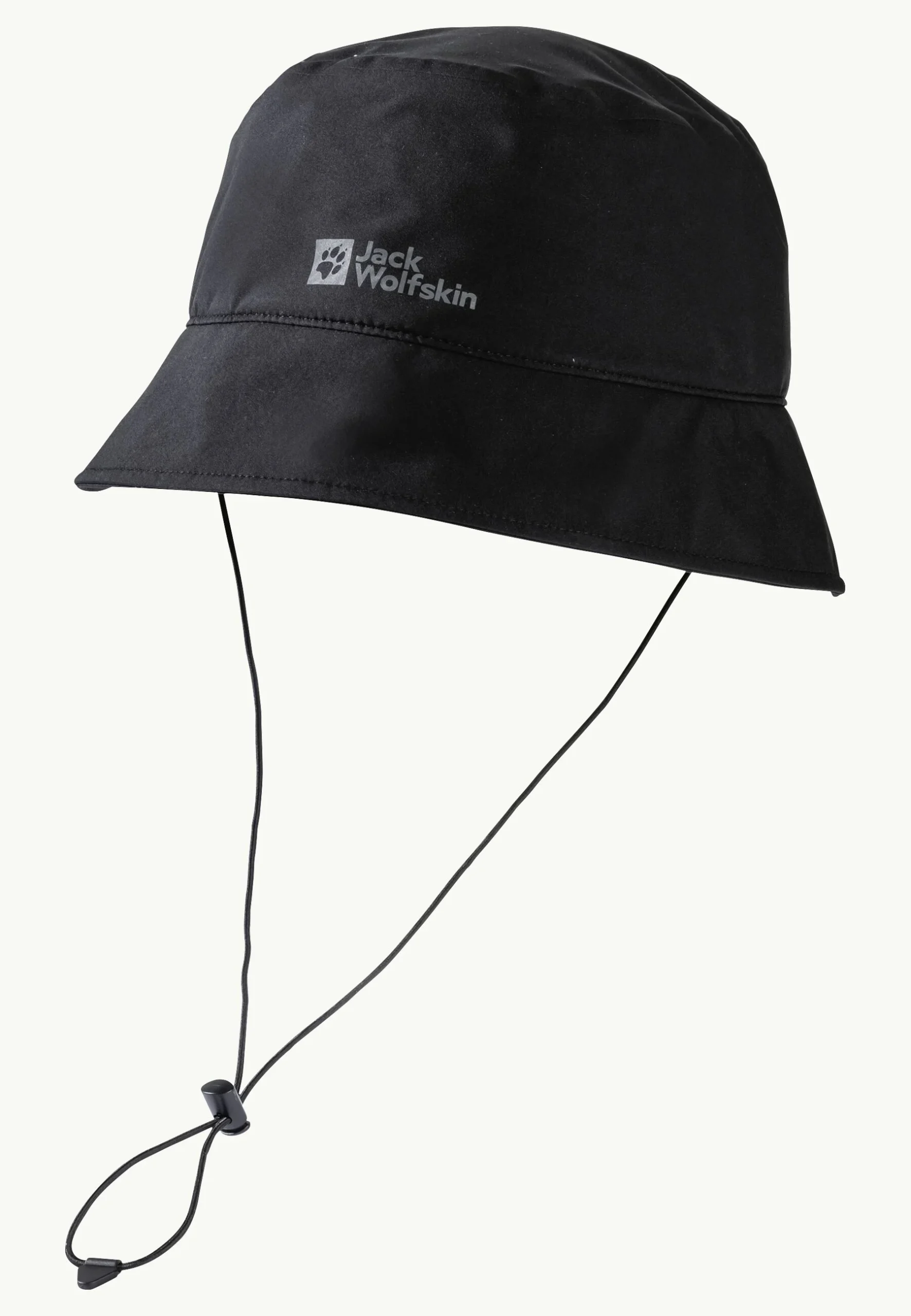 Jack Wolfskin Rain Bucket Hattur Black