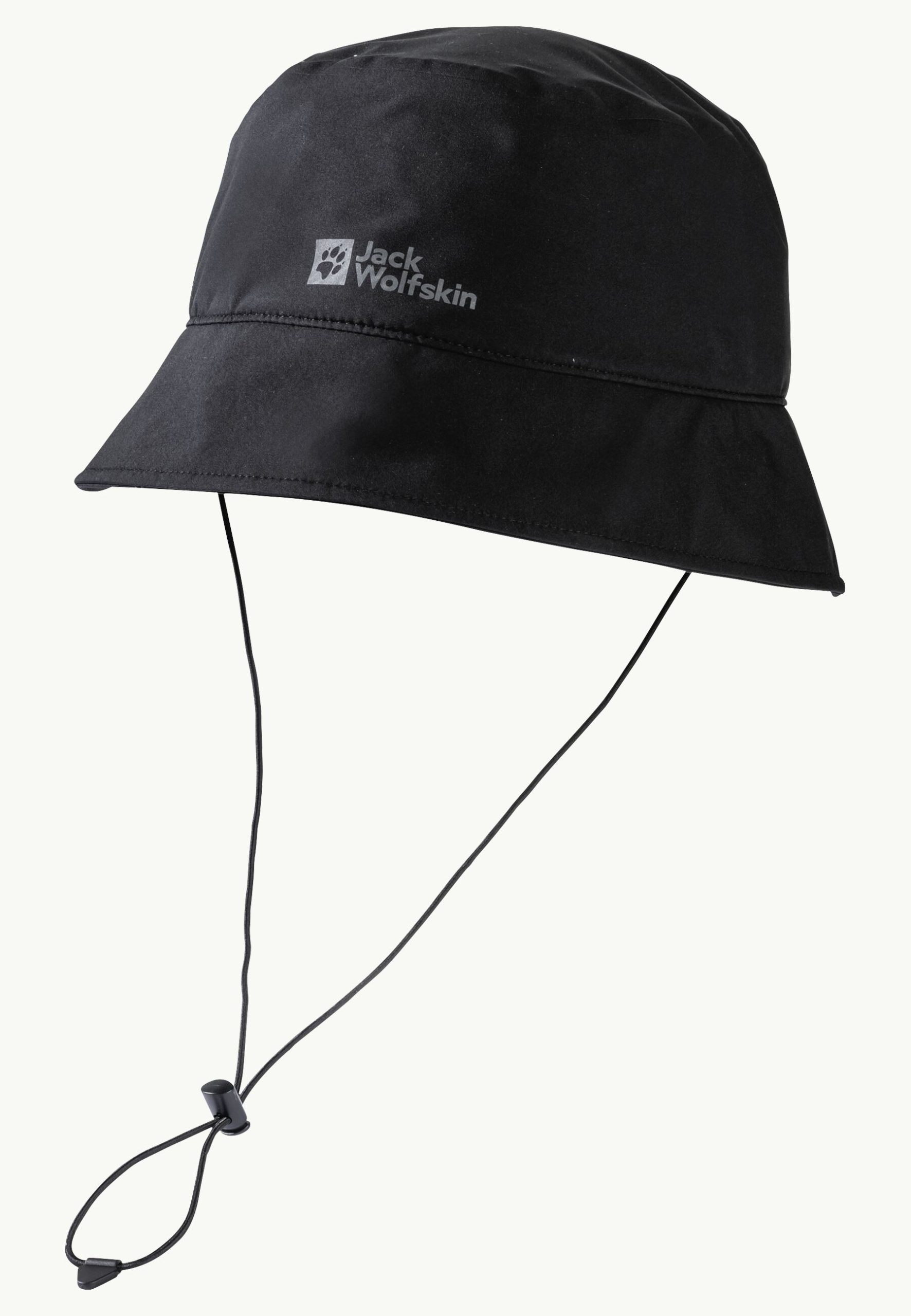 Jack Wolfskin Rain Bucket Hattur Black - Image 2
