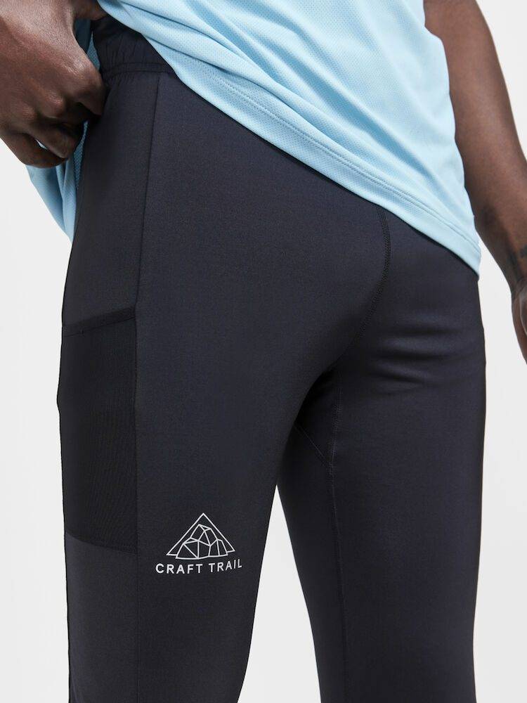 Craft Pro Trail Herra Hlaupabuxur Black - Image 4