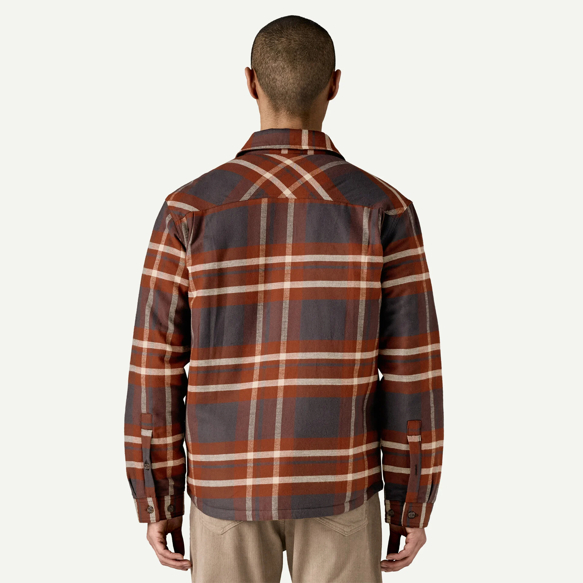 Patagonia Insulated FjordFlannel Skyrtujakki Ashore: Ink Blk - Image 3