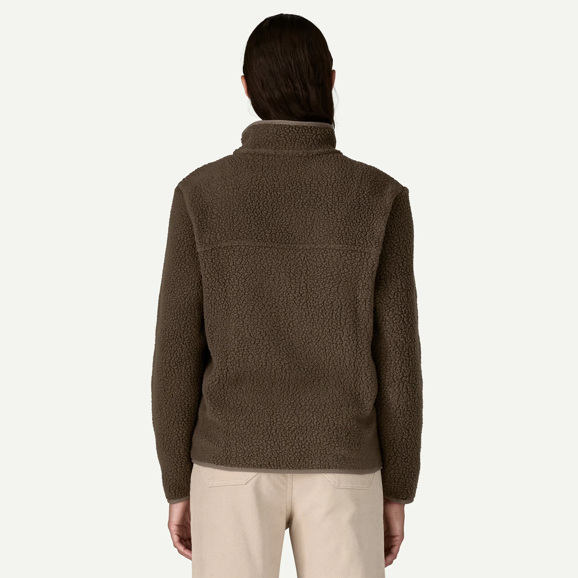 Patagonia Retro Pile Dömu Flíspeysa Otter Brown - Image 3