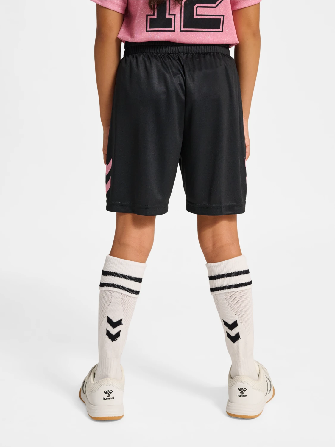 Hummel Shimmer Barna Stuttbuxur Black/Bridal Rose - Image 2
