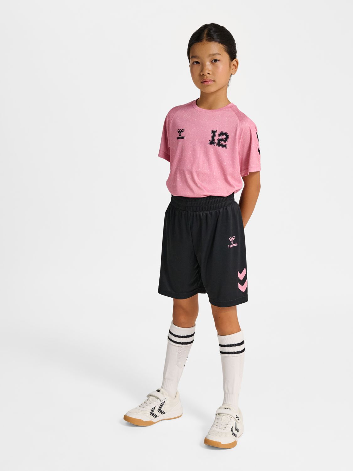 Hummel Shimmer Barna Stuttbuxur Black/Bridal Rose - Image 3
