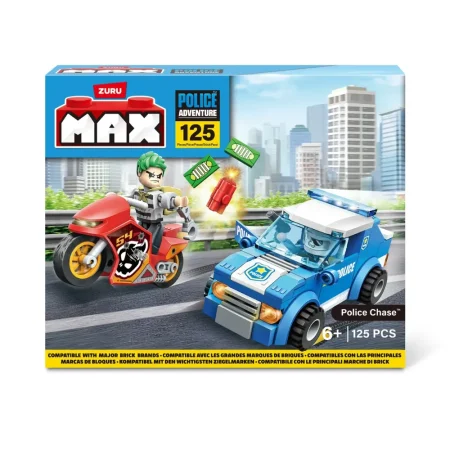 Zuru Max City bíll og móturhjól 125 kubbar