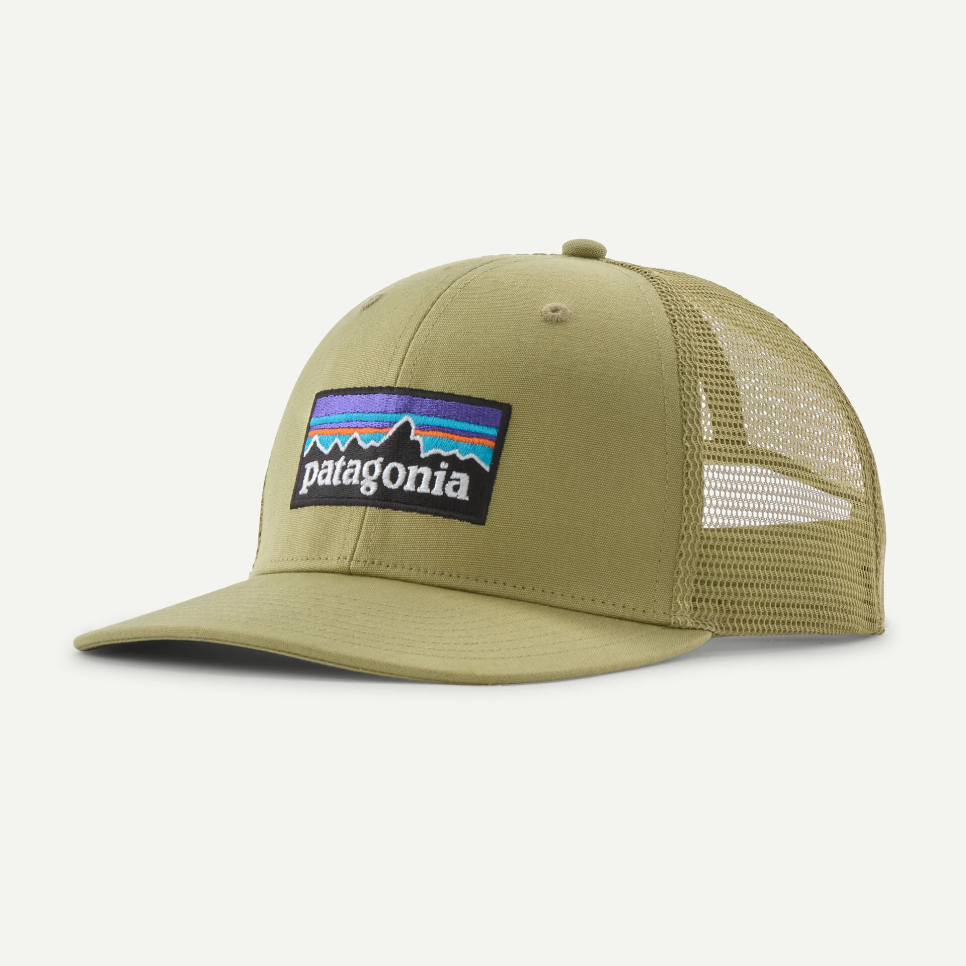 Patagonia Derhúfa Trucker P-6 Logo GumGreen