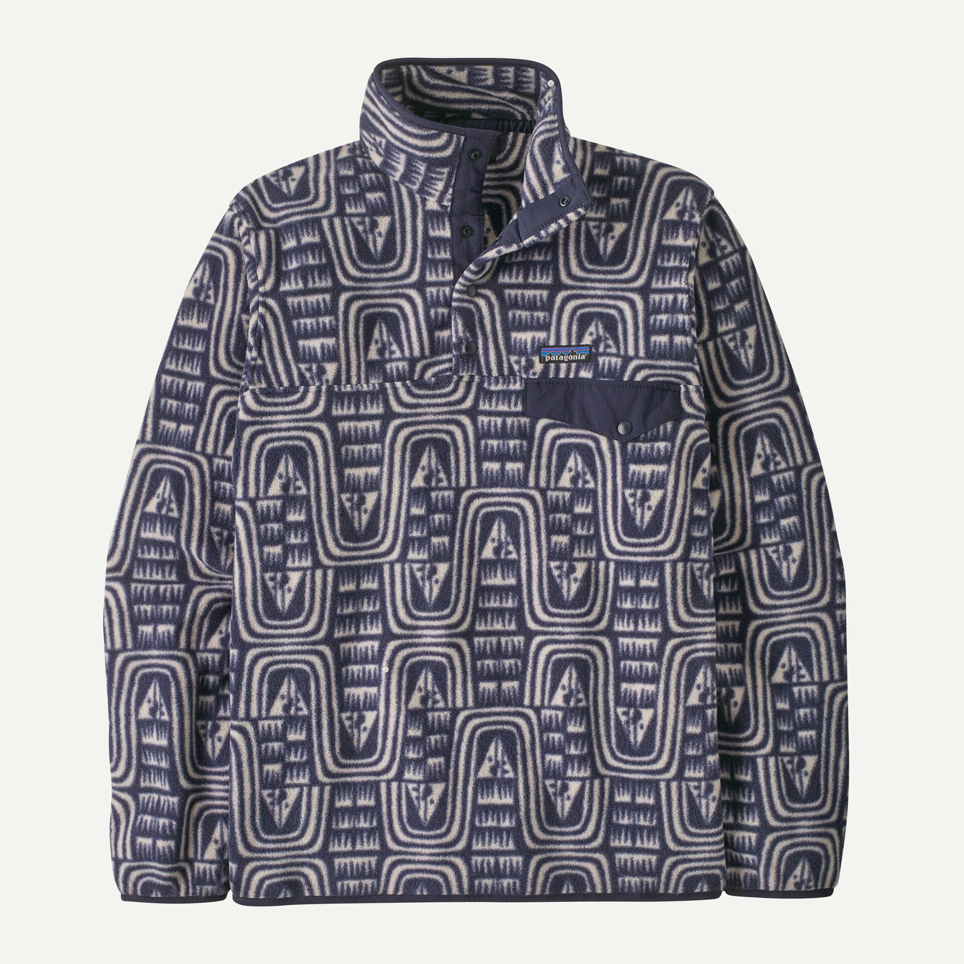 Patagonia Synchilla Snap-T Herra Flíspeysa SunkenBlue