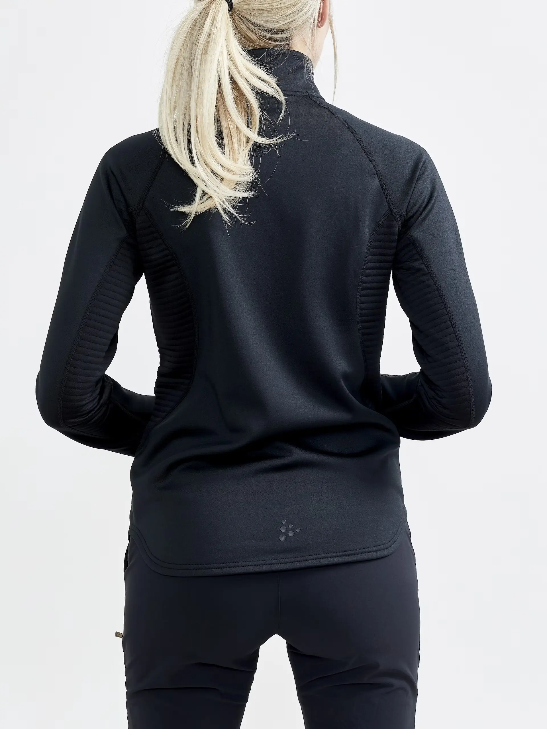 Craft ADV Tech Fleece Thermal Midlayer Dömupeysa Black - Image 2