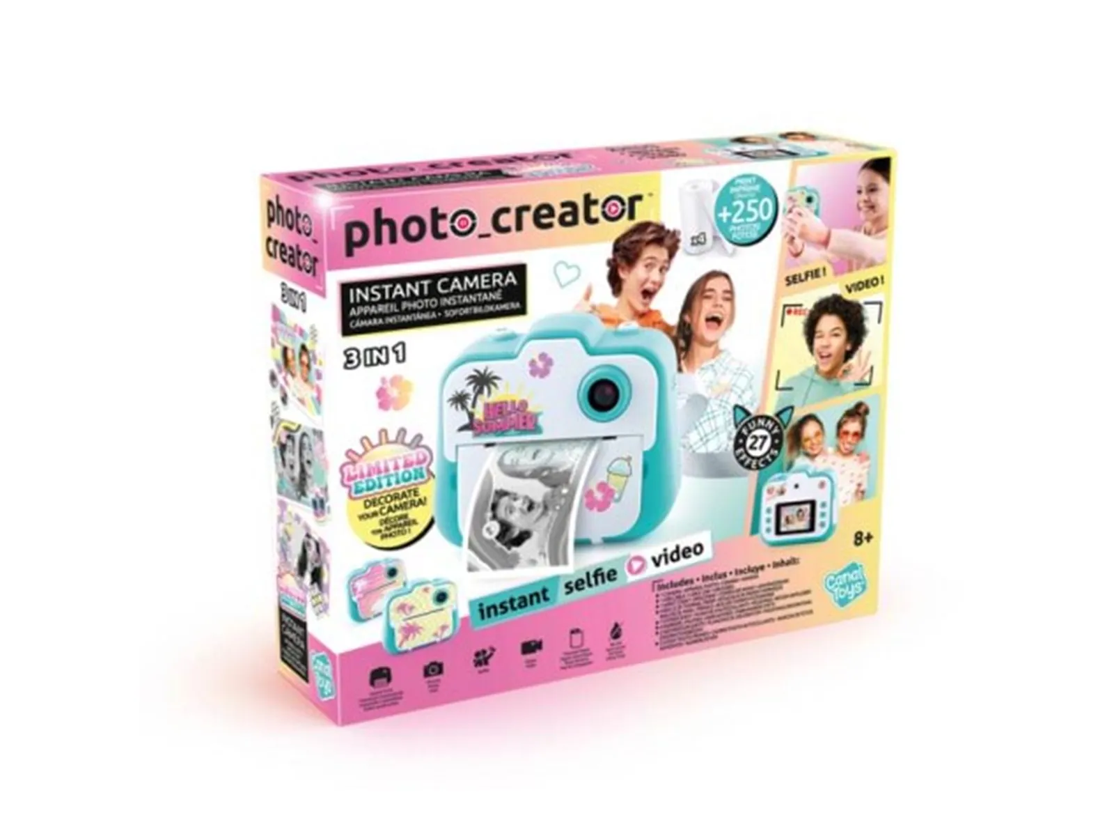 PHOTO CREATOR Instant Myndavél Summer Edition