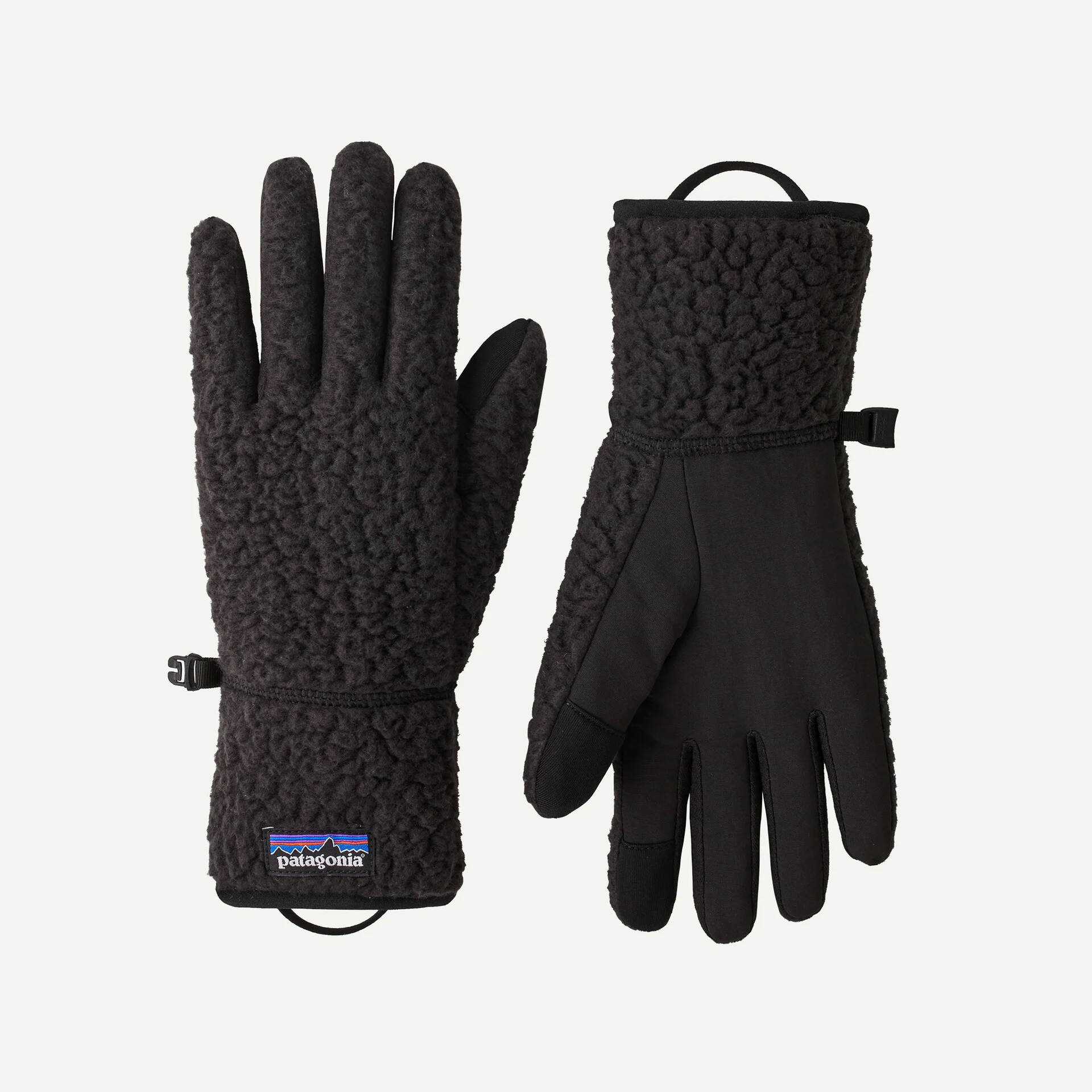 Patagonia Hanskar Retro Pile Black