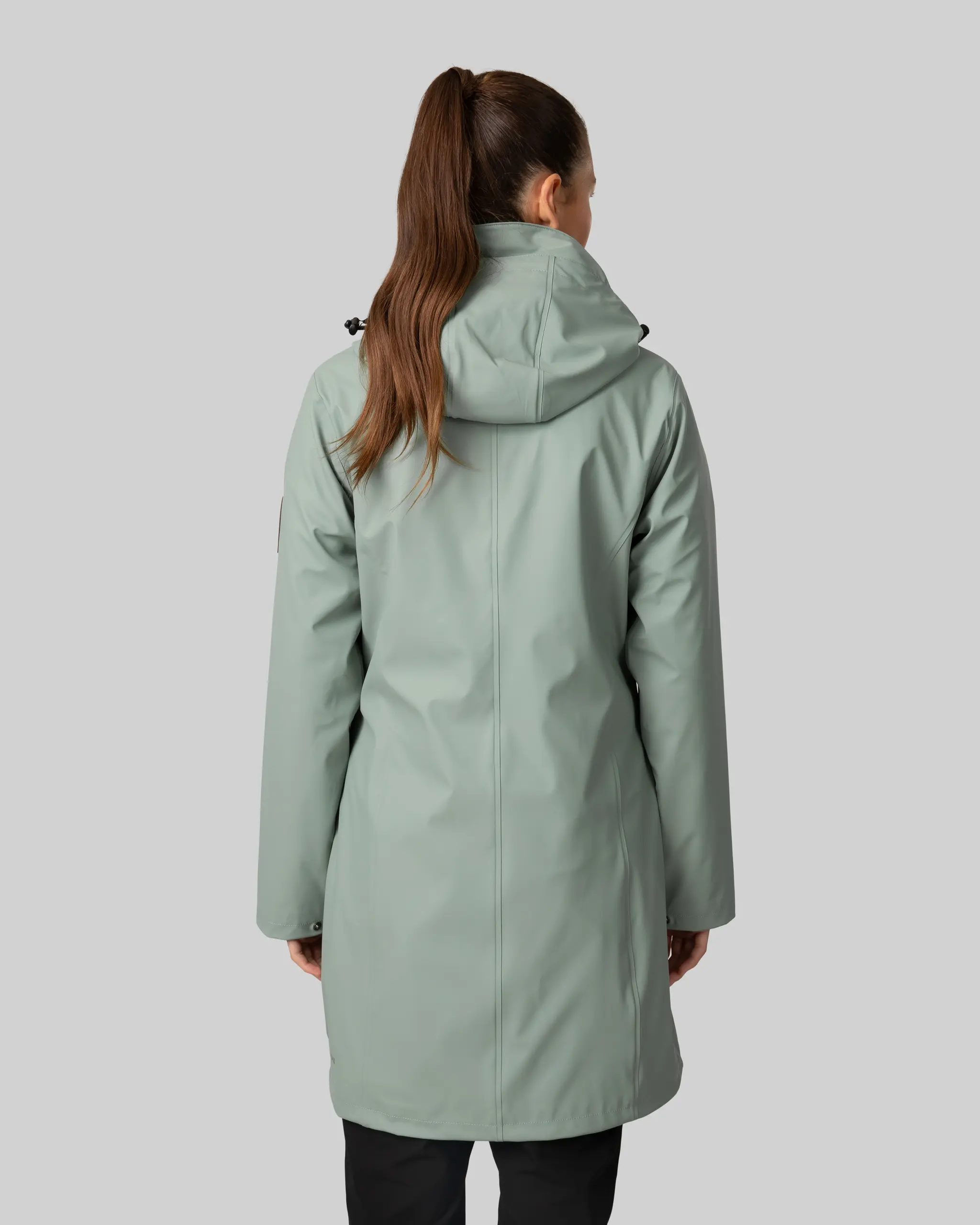 Scandinavian Explorer Dömu Regnkápa PU Green Light - Image 3