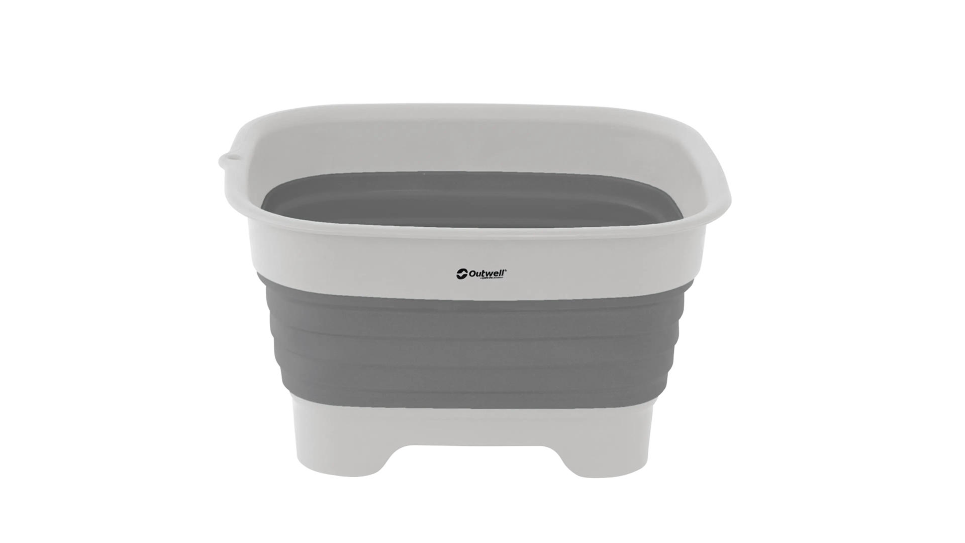 Outwell Collaps Samfellanlegur Uppþvottabali með niðurfalli Grey Mist