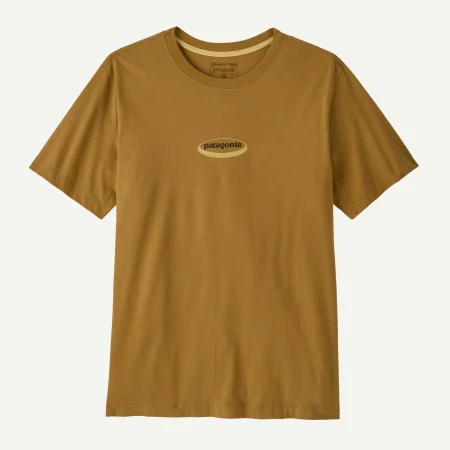Patagonia Logo Tee 95 Oval Herrabolur Bob Brown