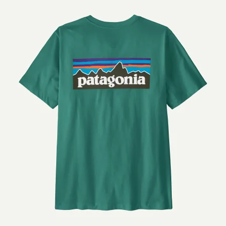 Patagonia Logo Herrabolur P-6 GemGreen
