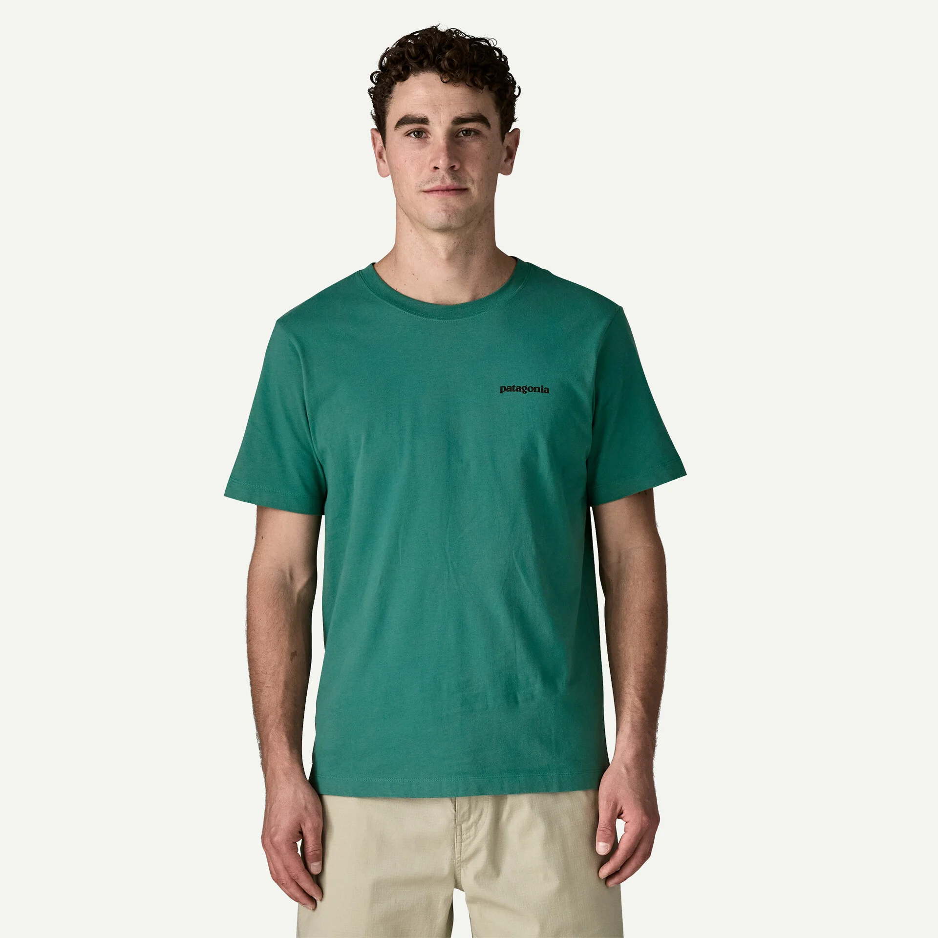 Patagonia Logo Herrabolur P-6 GemGreen - Image 2