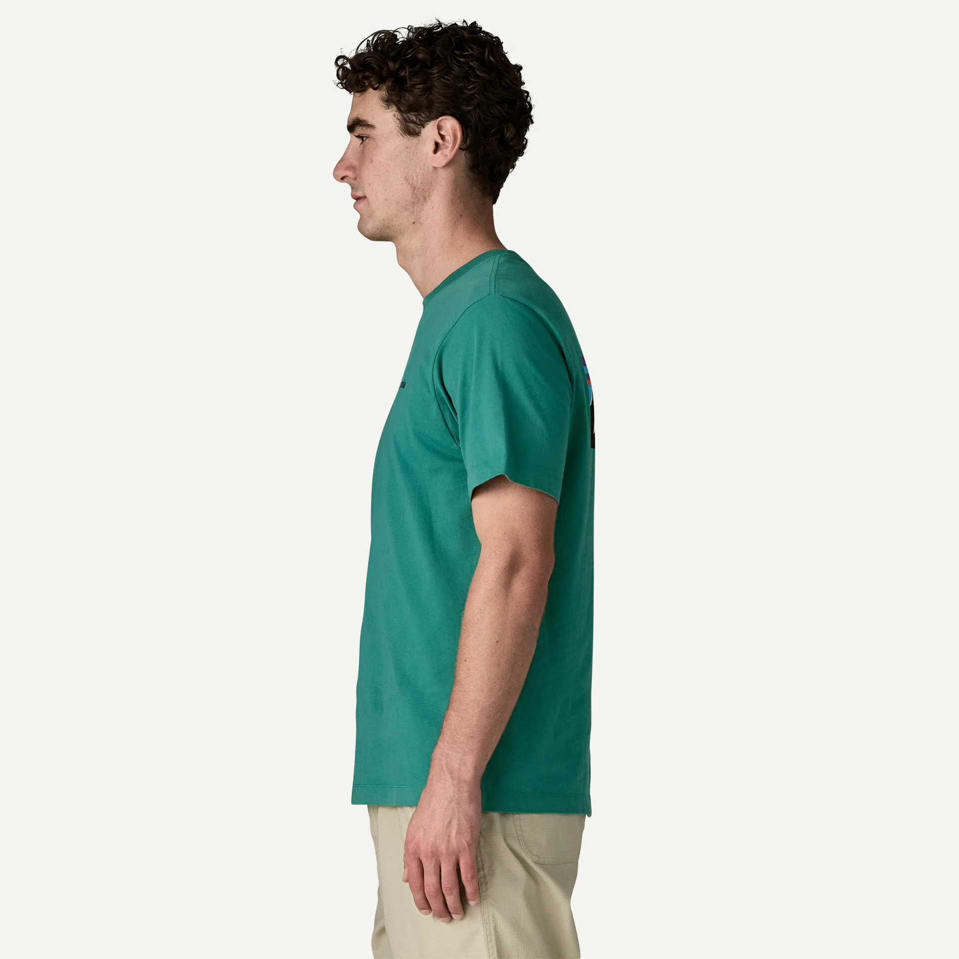Patagonia Logo Herrabolur P-6 GemGreen - Image 5