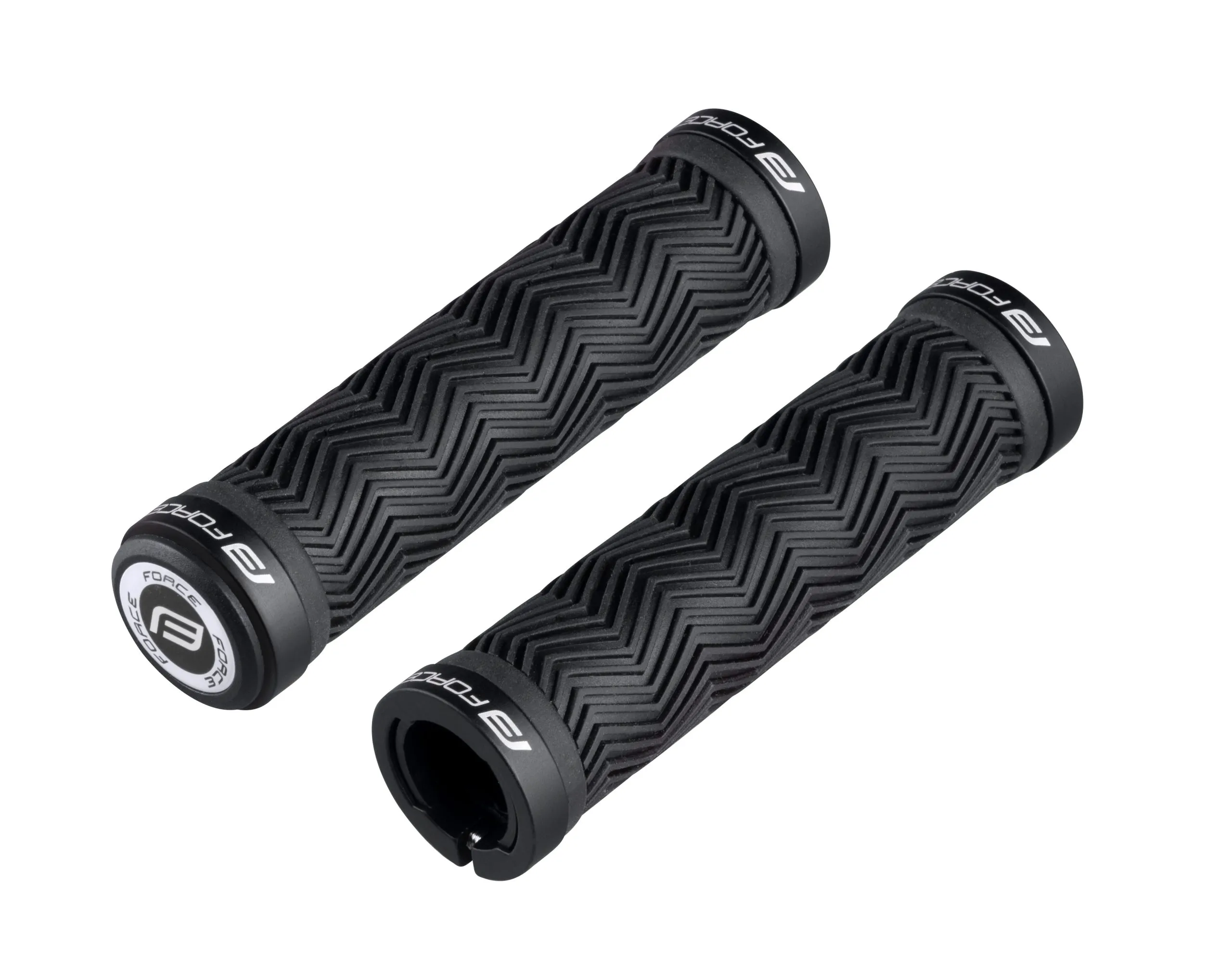 Force Gúmmí handföng með læsingu black, packed B