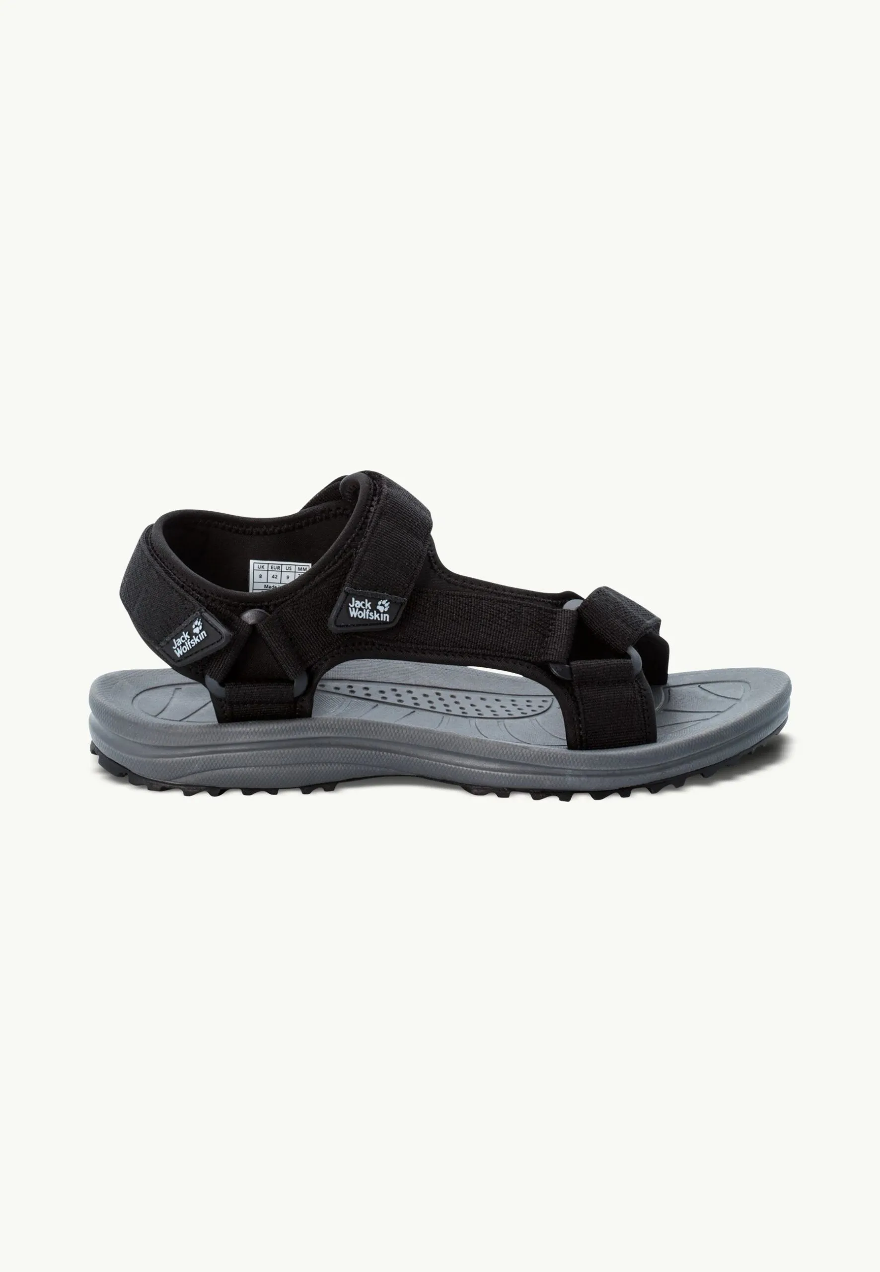 Jack Wolfskin Wave Breaker Herra Sandalar Black