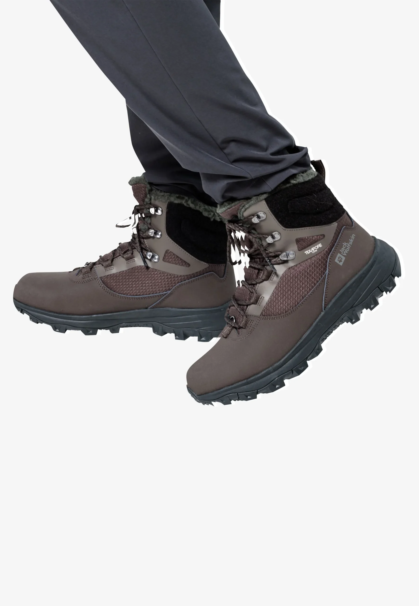 Jack Wolfskin Everquest Texapore High Herra Vetrarskór Cold Coffee - Image 2