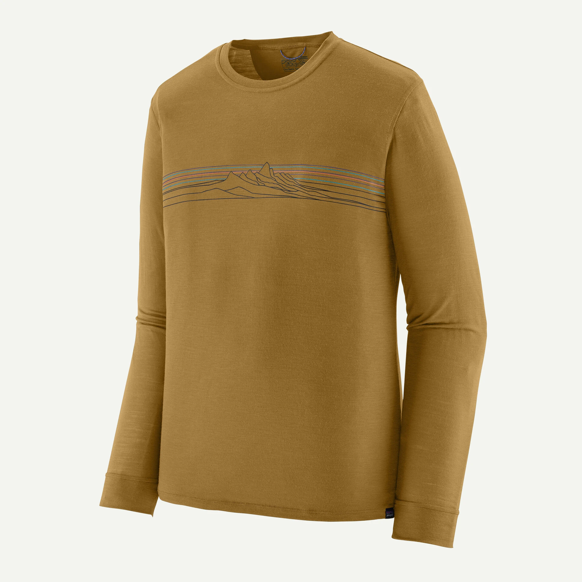 Patagonia Herra Langermabolur Cap Cool Bobcat Brown