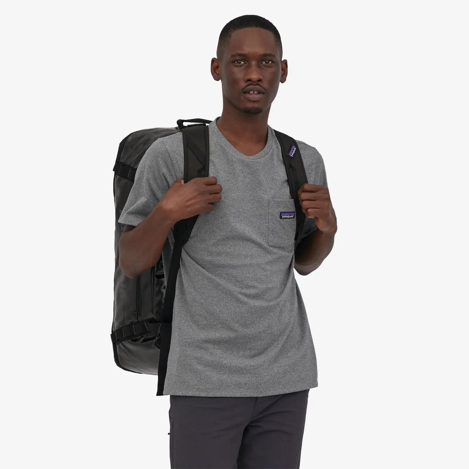 Patagonia Duffel Hole 55L Svört - Image 3