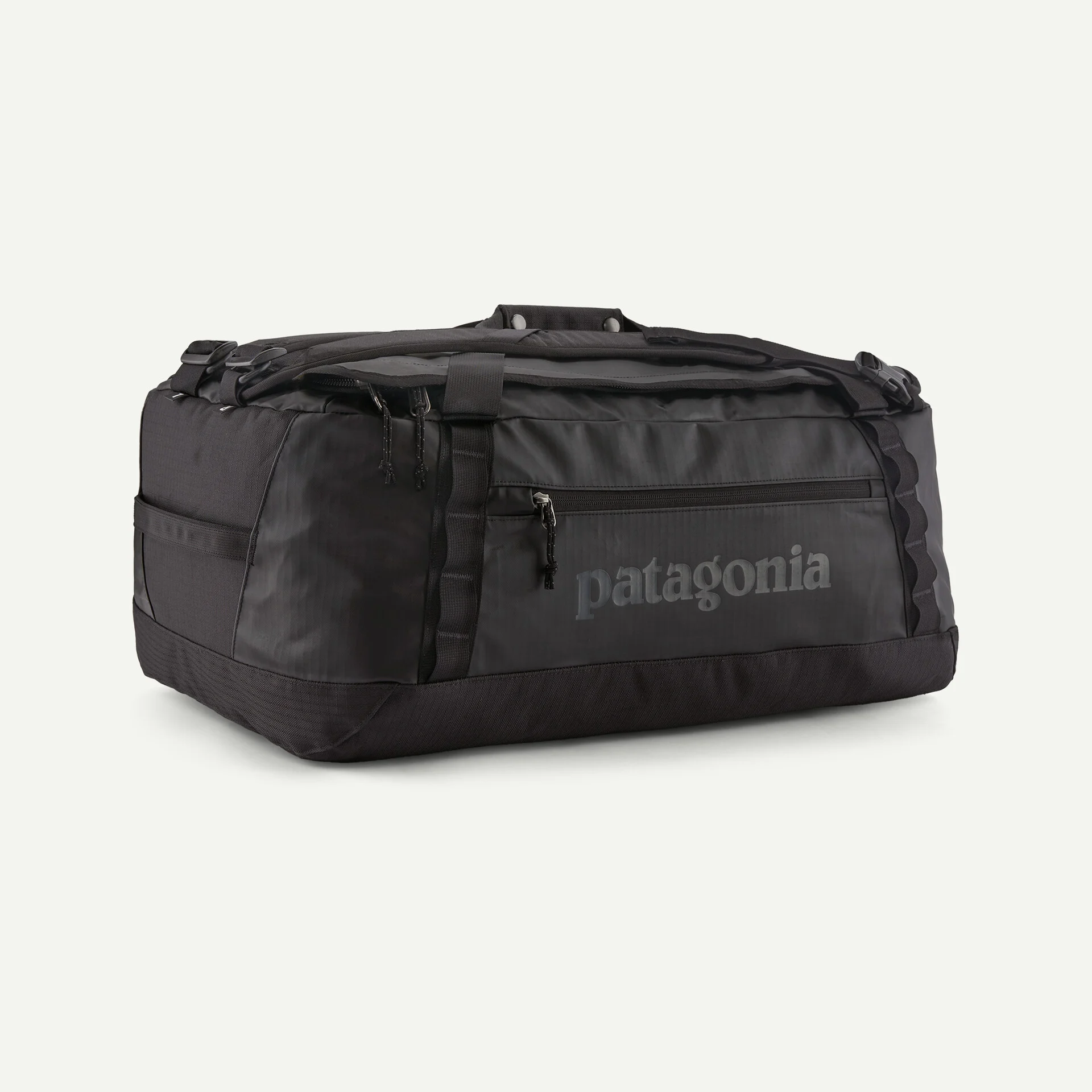 Patagonia Fish Duffel Ferðaskjóða 55L Black w Black