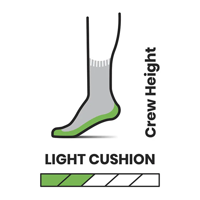 Smartwool Hike Light Crew Dömu Göngusokkar Twilight Blue - Image 2