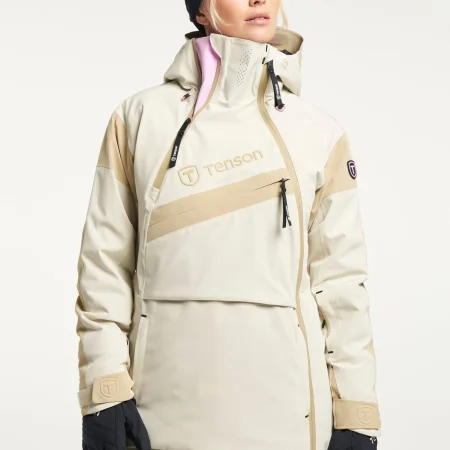 Tenson Aerismo JackoRak Dömu Skíðajakki Beige