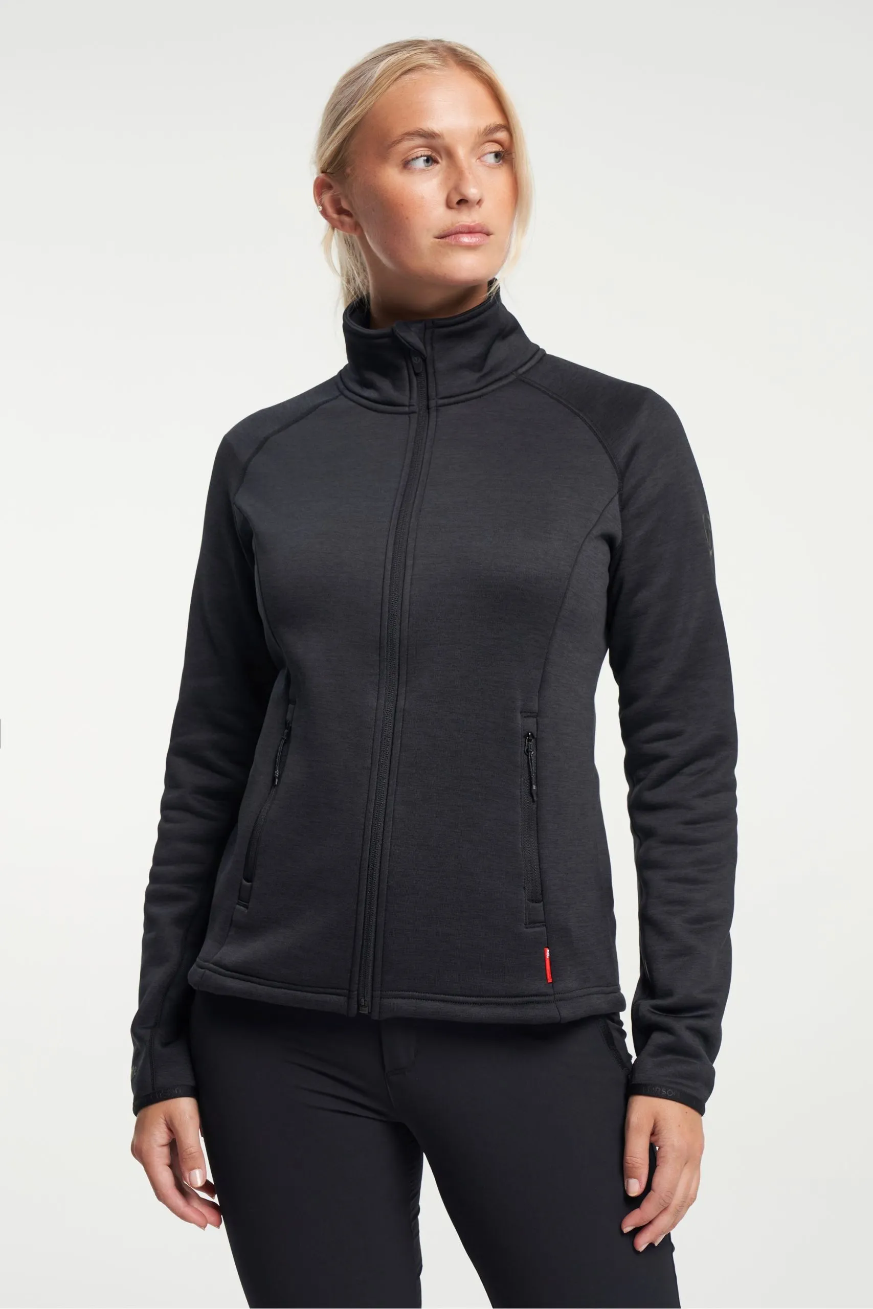 Tenson Txlite Midlayer Zip Dömu Svartur