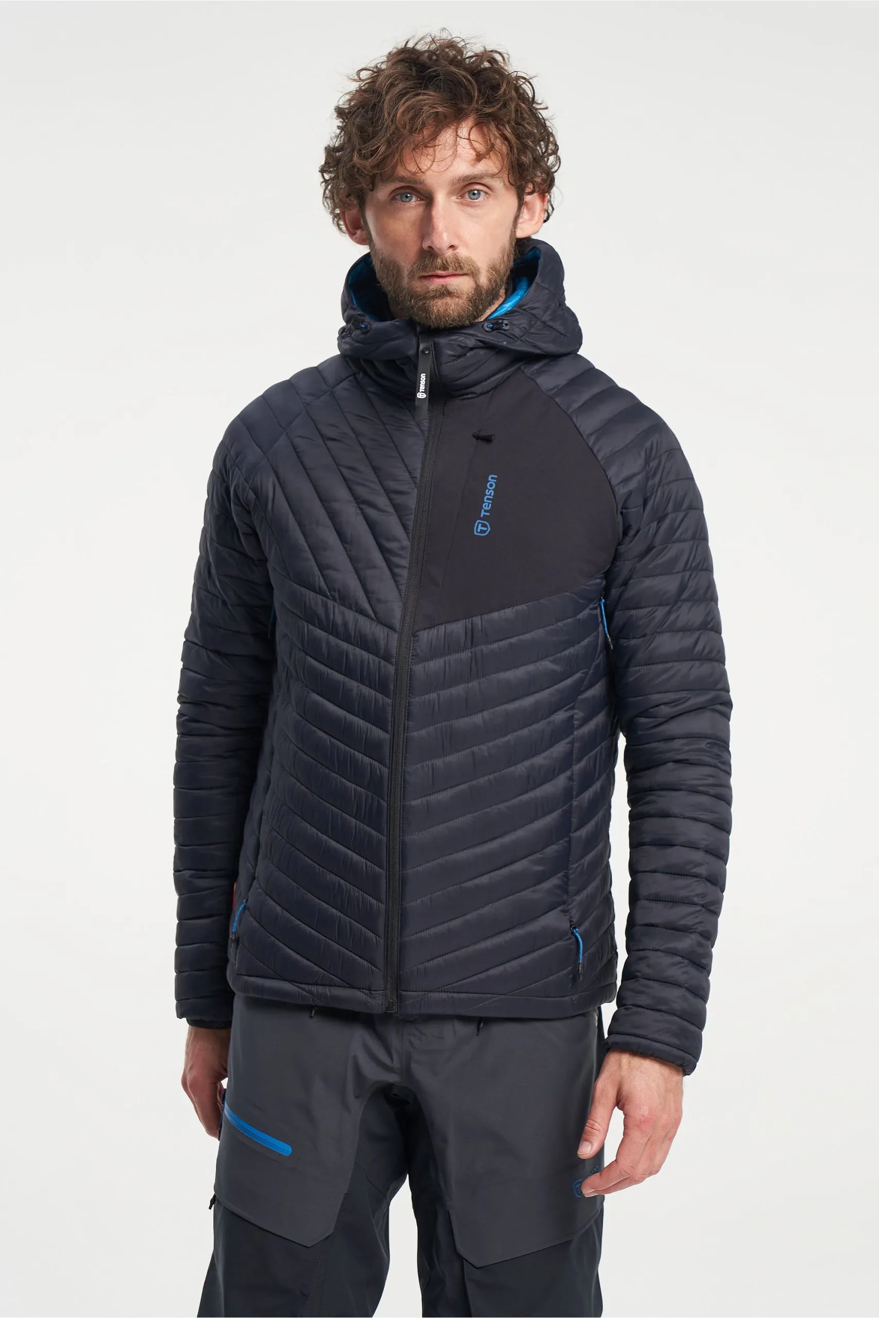 Tenson Ski Touring Herra Skíðajakki Primaloft Antrasite