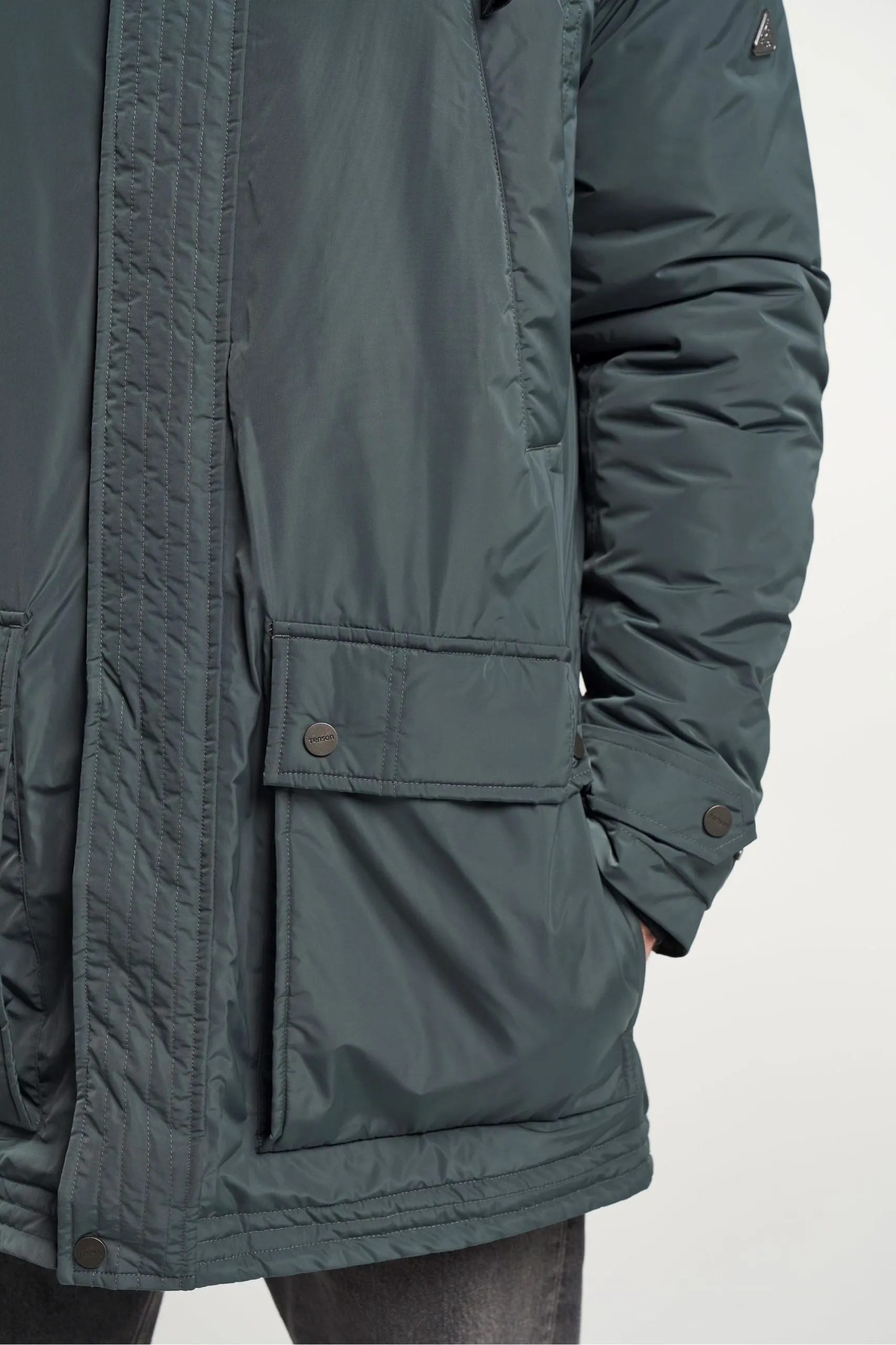 Tenson Himalaya 24 Parka Men Grey Green - Image 2