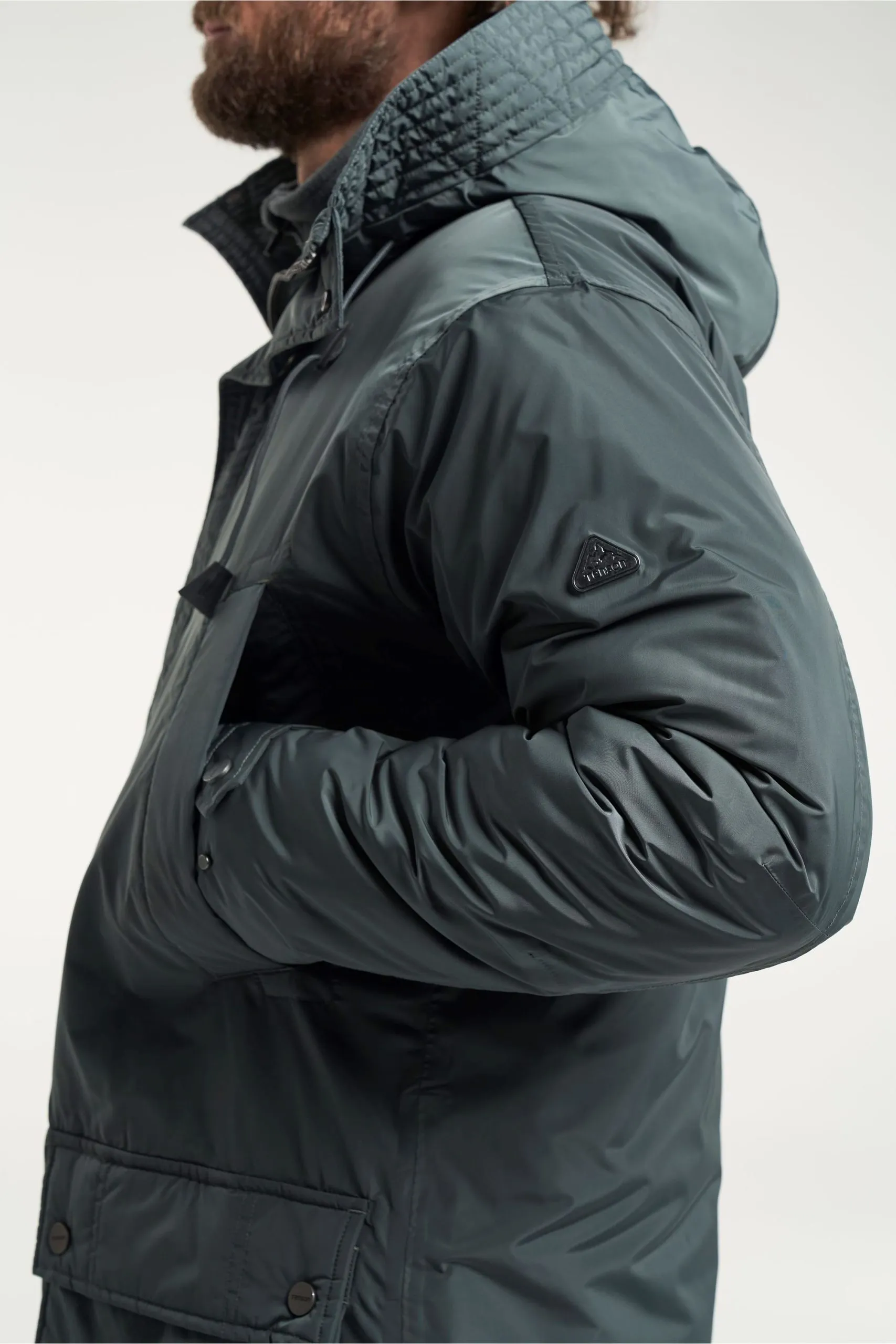 Tenson Himalaya 24 Parka Men Grey Green - Image 3