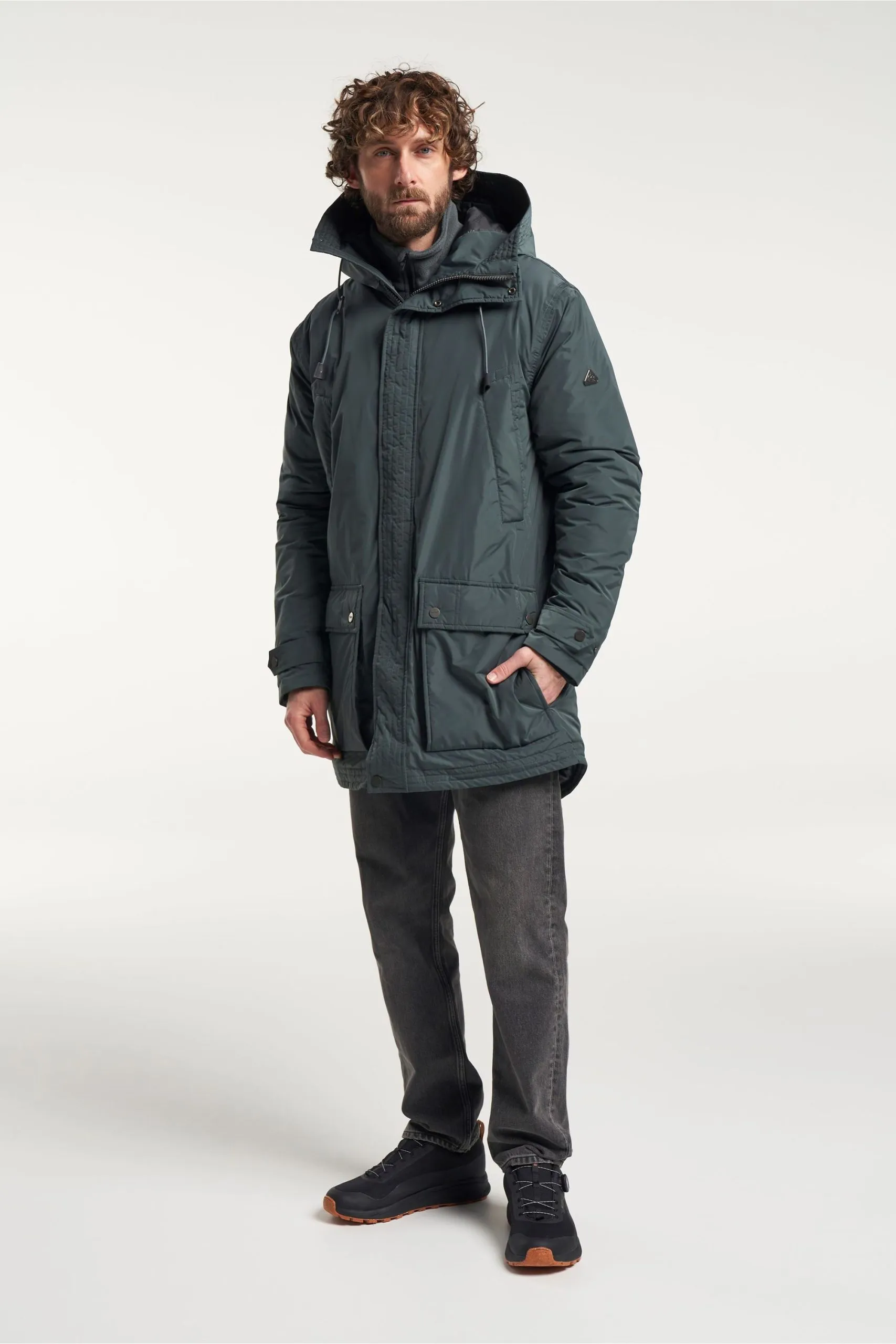 Tenson Himalaya 24 Parka Men Grey Green - Image 5
