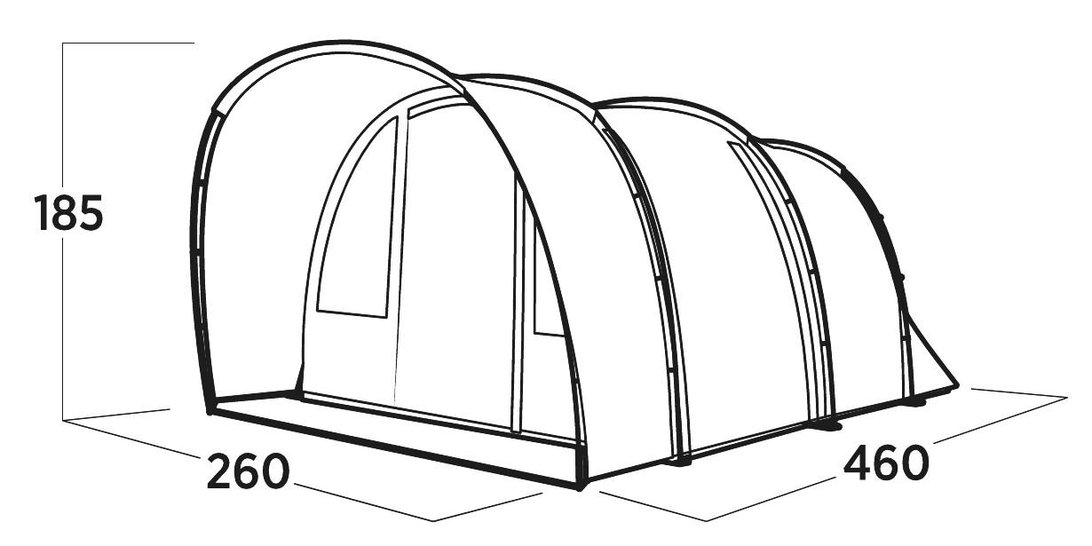 Easy Camp Tjald Skarvan 4 - Image 2