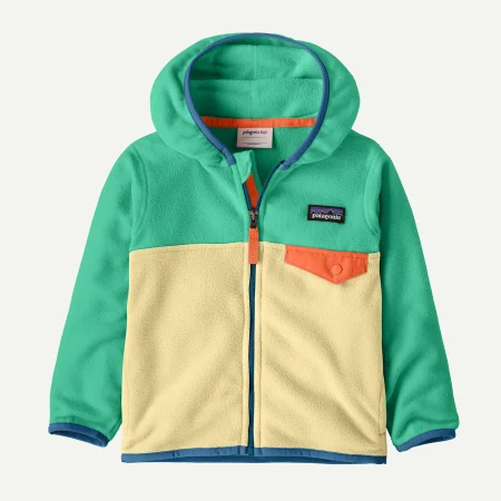 Patagonia Barnaflísjakki Micro D Buttercup Yellow