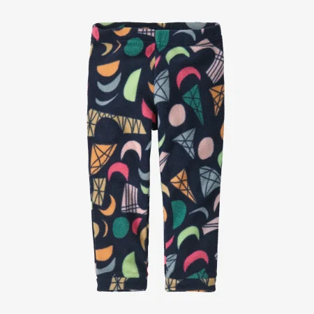 Patagonia Barna Flísbuxur MicroD Bottom Mirage Navy