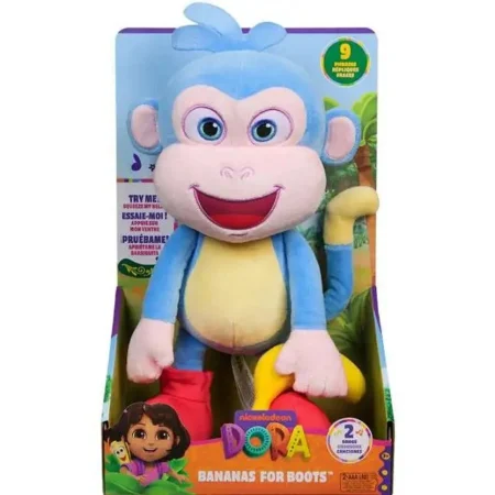 Spin Master Dora Bananas For Boots Interactive Plush Bangsi