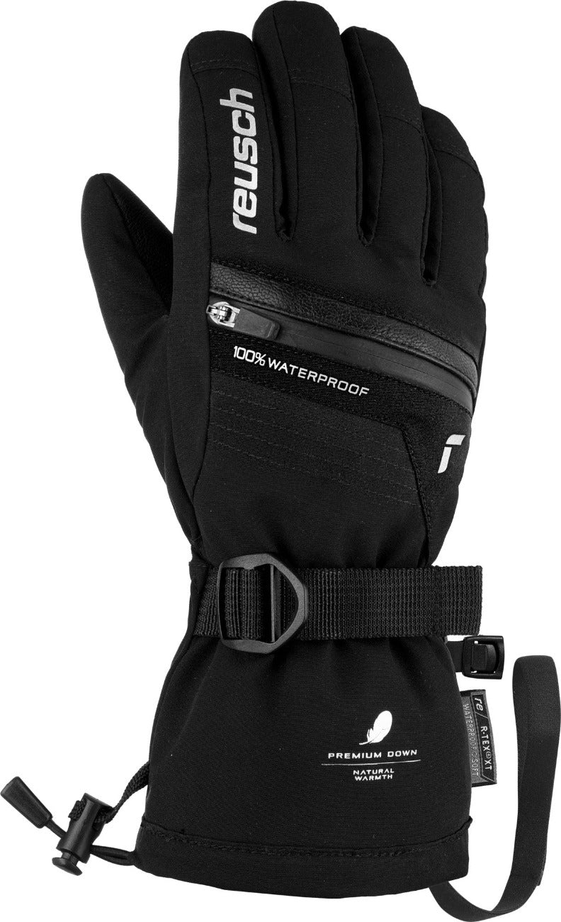 Reusch Lando R-TEX® XT Barna Skíðahanskar Black - Image 6