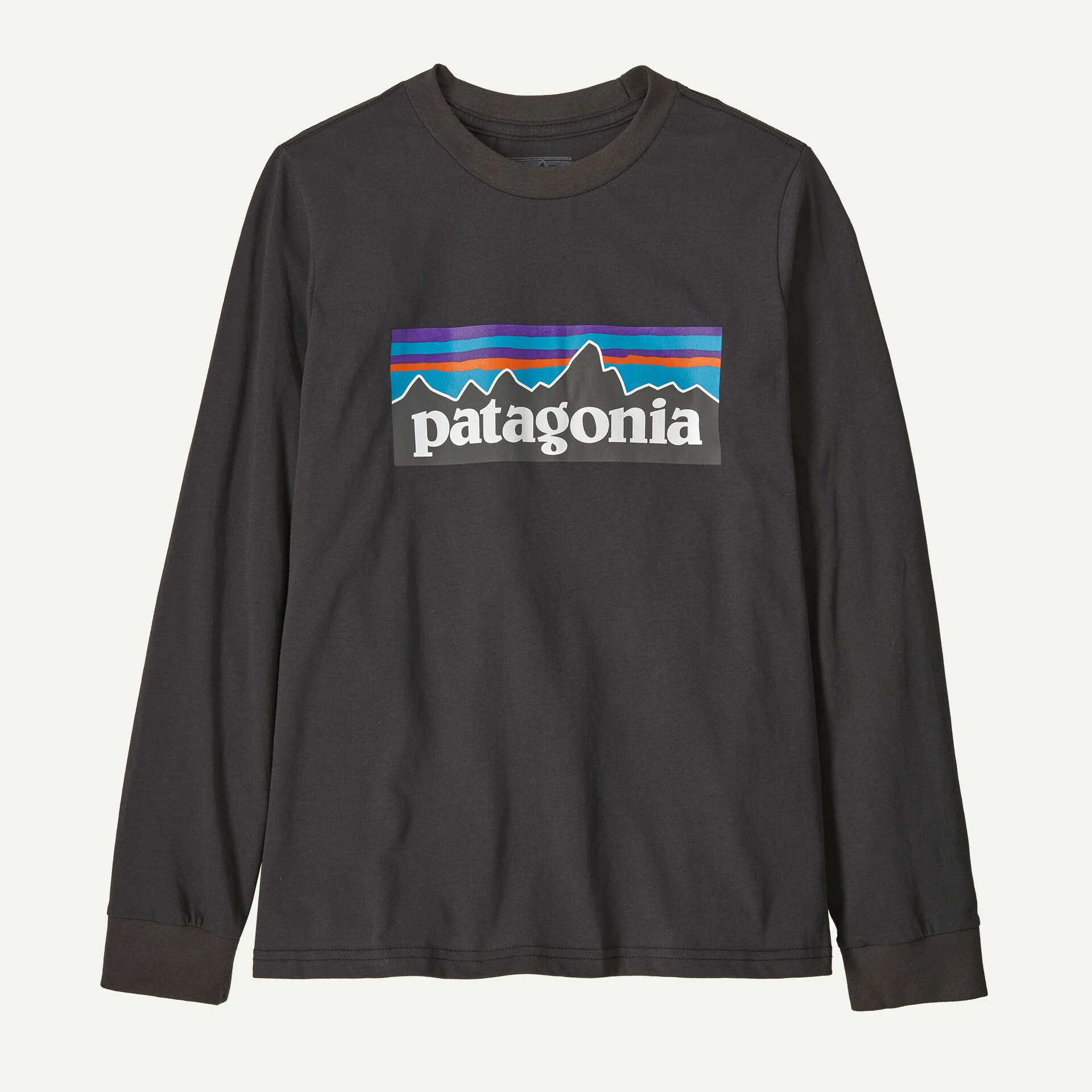 Patagonia Barnabolur Logo LS P-6 Ink Black