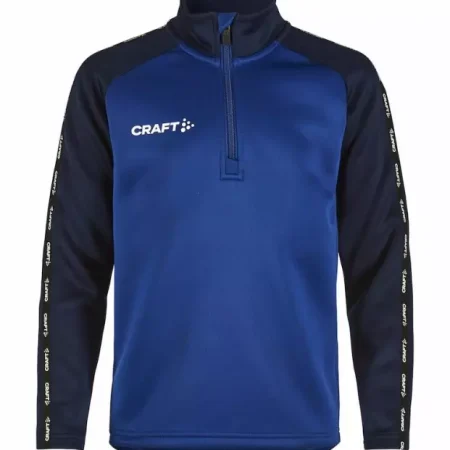 Craft Squad 2.0 Hálf Rennd Barna Peysa Cob-Navy