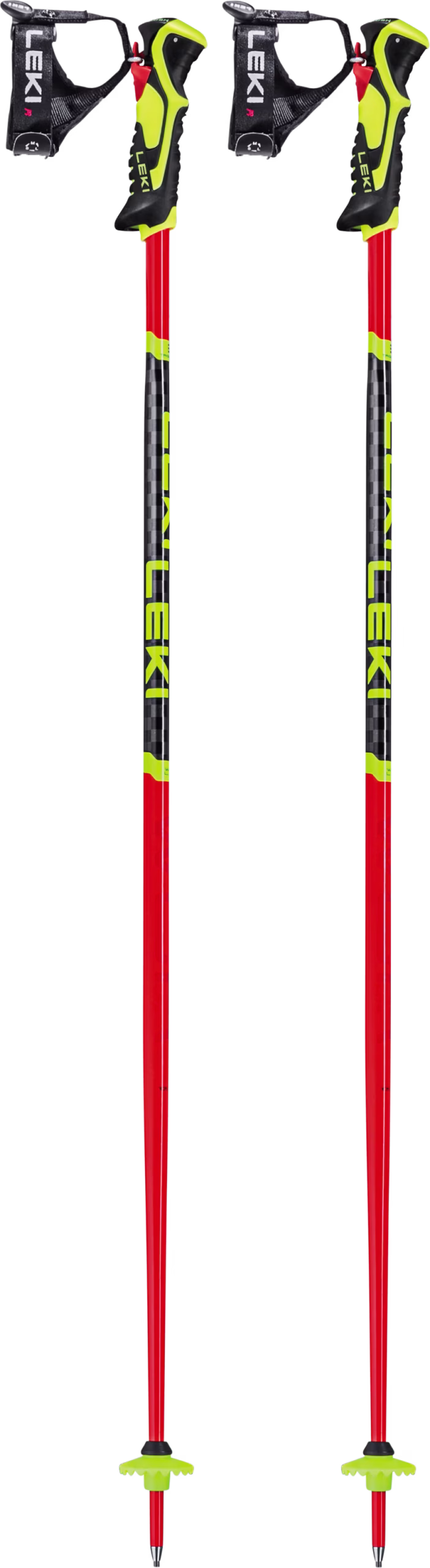 Leki WCR Lite SL 3D Keppnisstafir Rauðir - Image 5