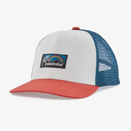 Patagonia Kids Trucker Barna Derhúfa BWhite